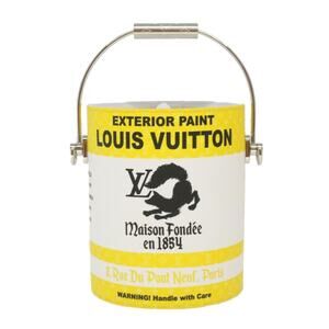 Louis Vuitton Monogram Painted Can Handbag Yellow
